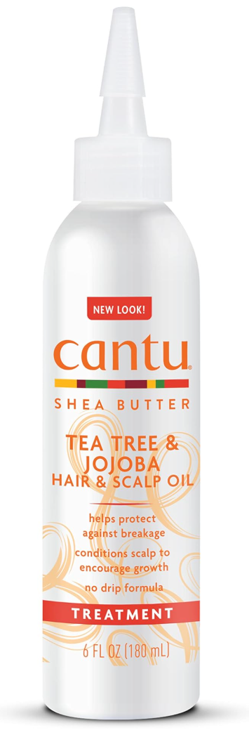 CANTU Shea Butter Tea Tree e olio di jojoba per capelli e cuoio capelluto 180 ml